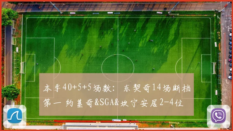 本季40+5+5场数：东契奇14场断档第一 约基奇&SGA&坎宁安居2-4位